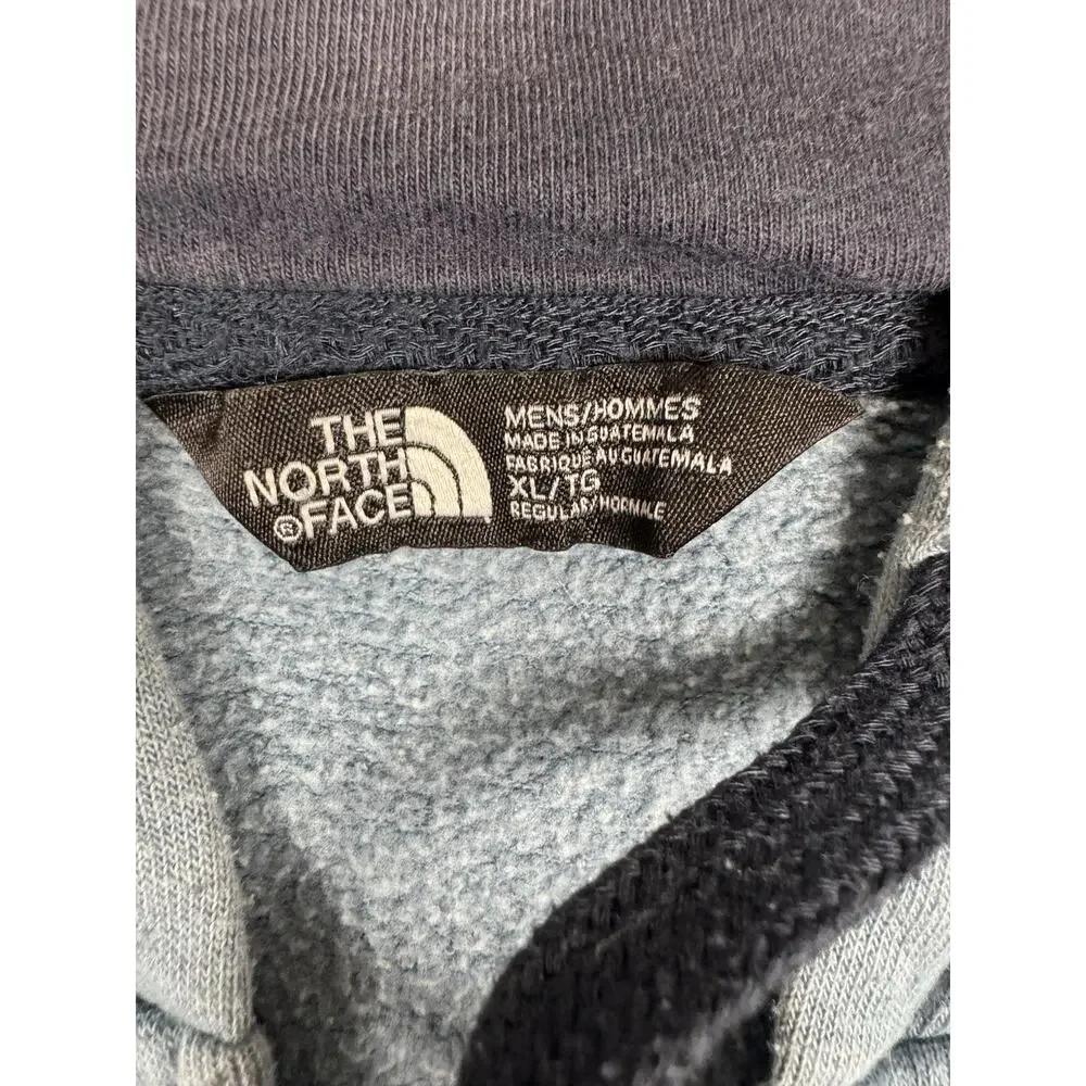 The North Face Mens XL Full Zip Hoodie Blue Tested & Proven Alpine Equipment